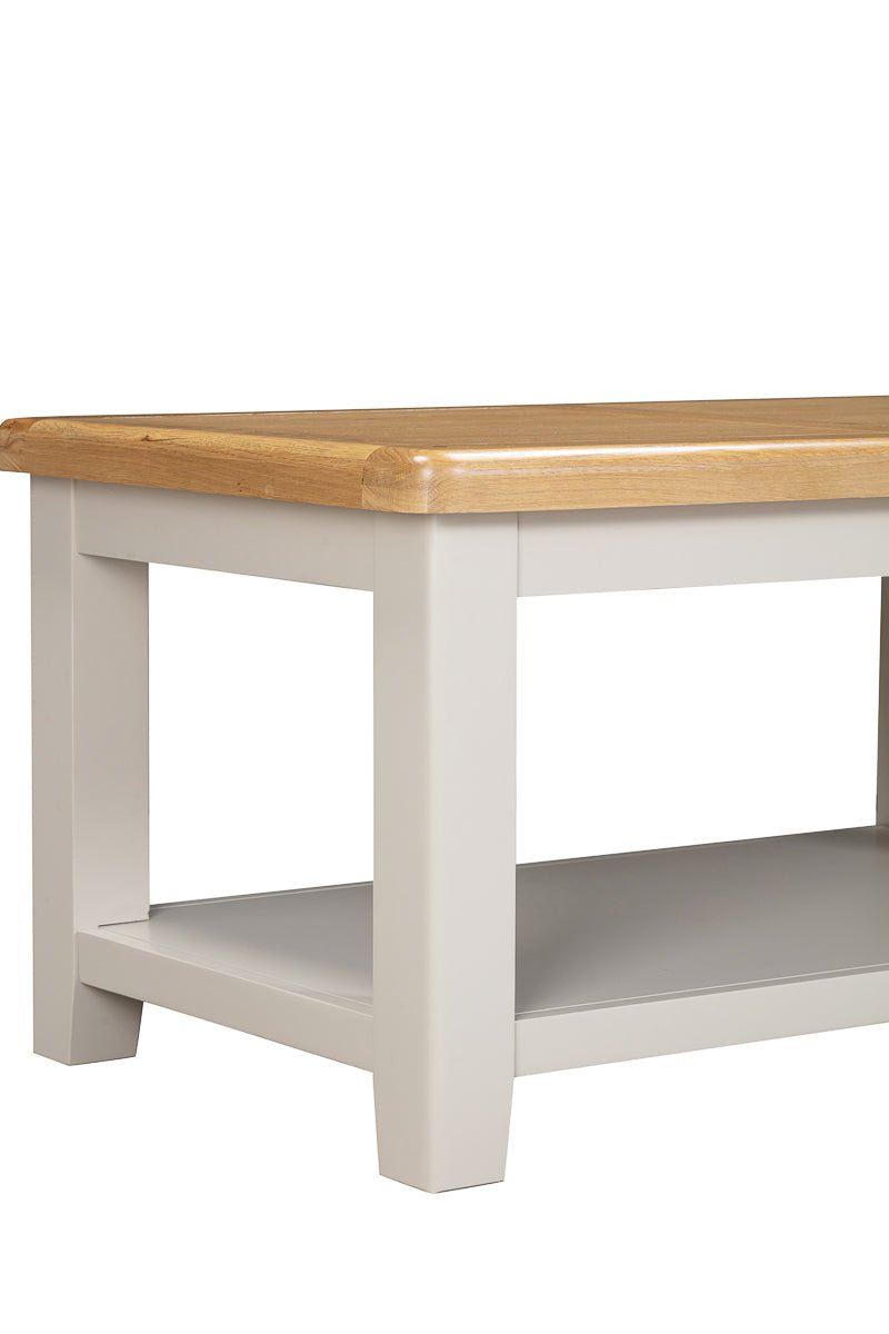 Your Home Style Coffee Table Kingston Painted Coffee Table with Shelf