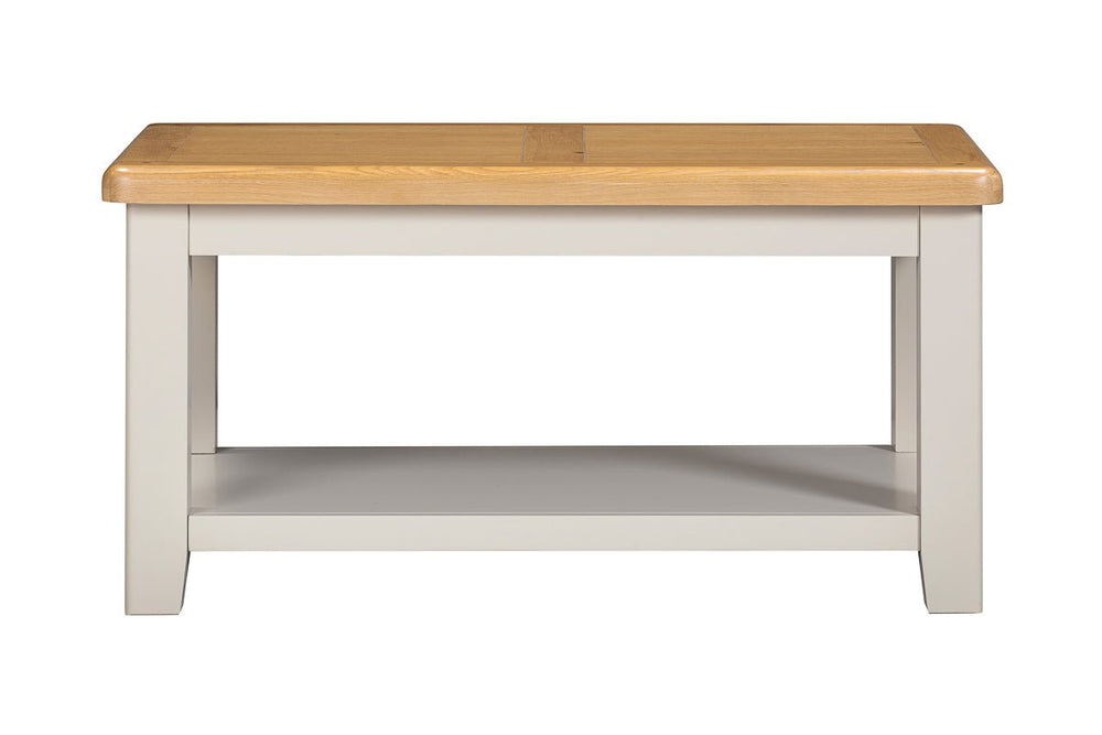 Your Home Style Coffee Table Kingston Painted Coffee Table with Shelf