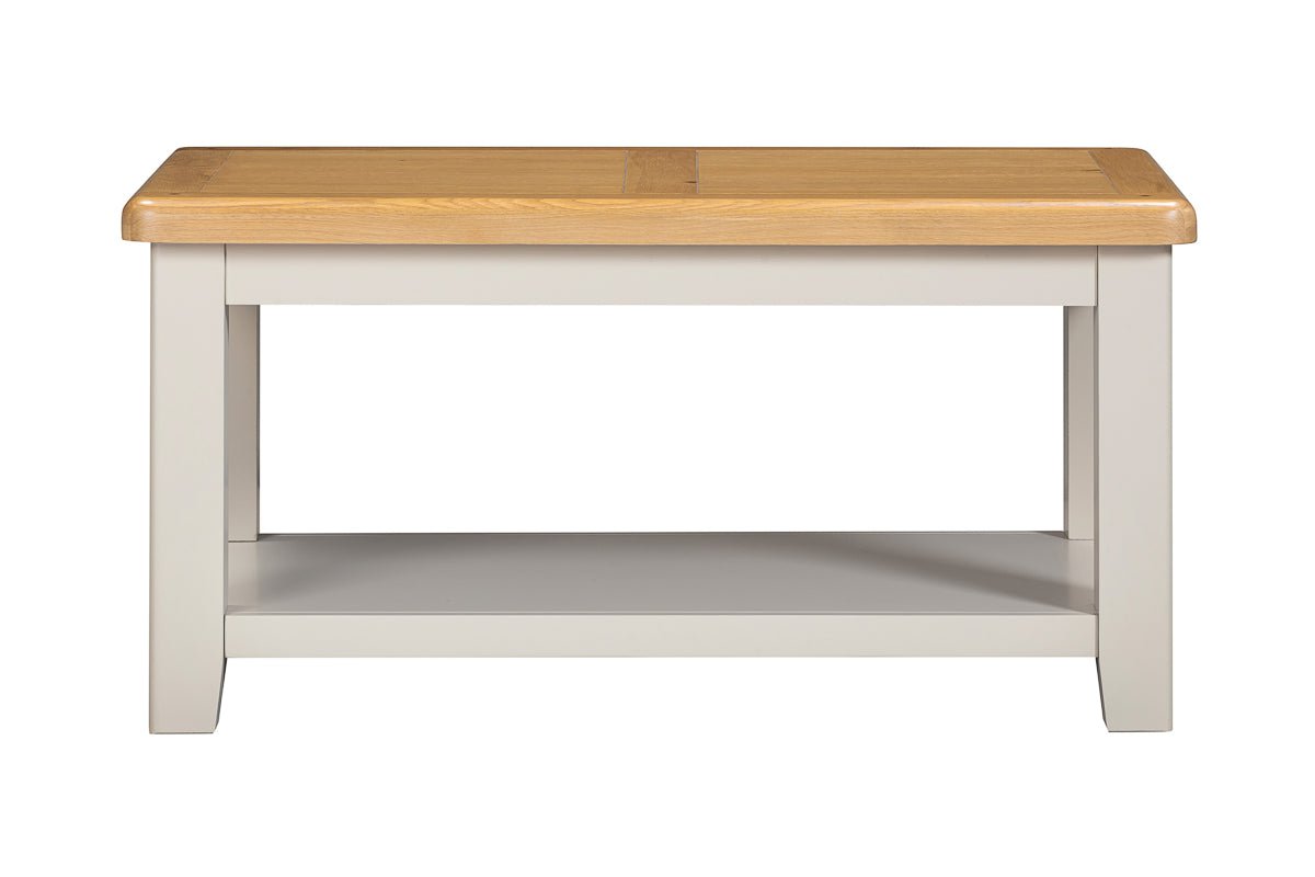 Your Home Style Coffee Table Kingston Painted Coffee Table with Shelf