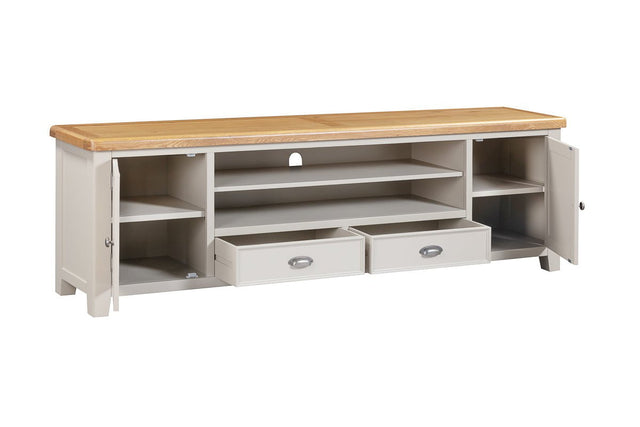 Your Home Style TV Unit Kingston Painted Extra Large TV Unit Base