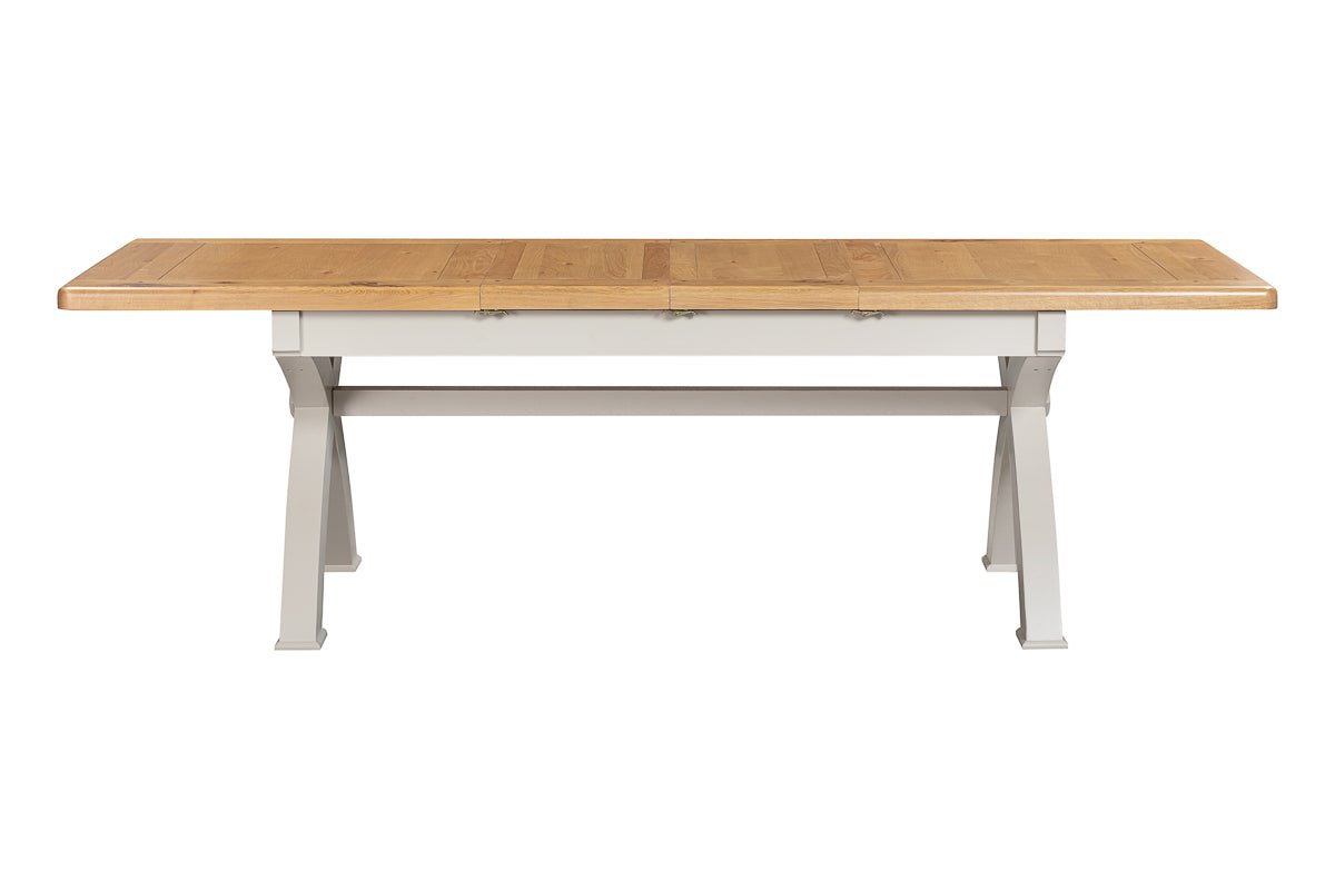Your Home Style Dining Table Kingston Painted Small Cross Leg 180/260 Extending Table