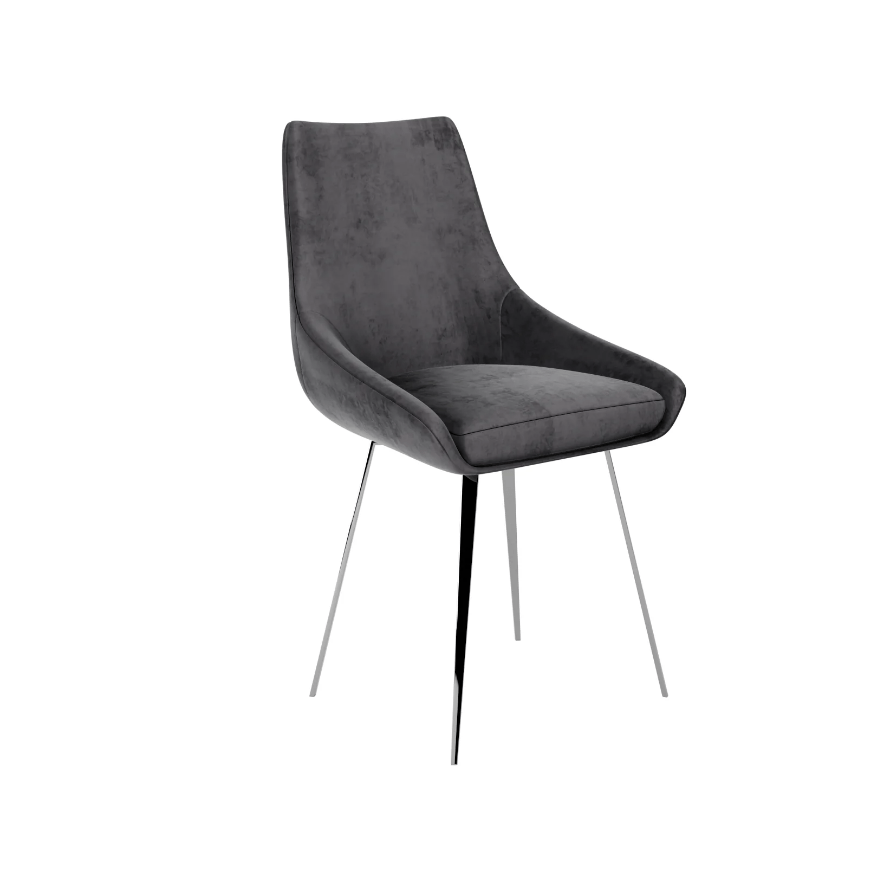 Torelli Dining Chair Dark Grey Lanna Dining Chair