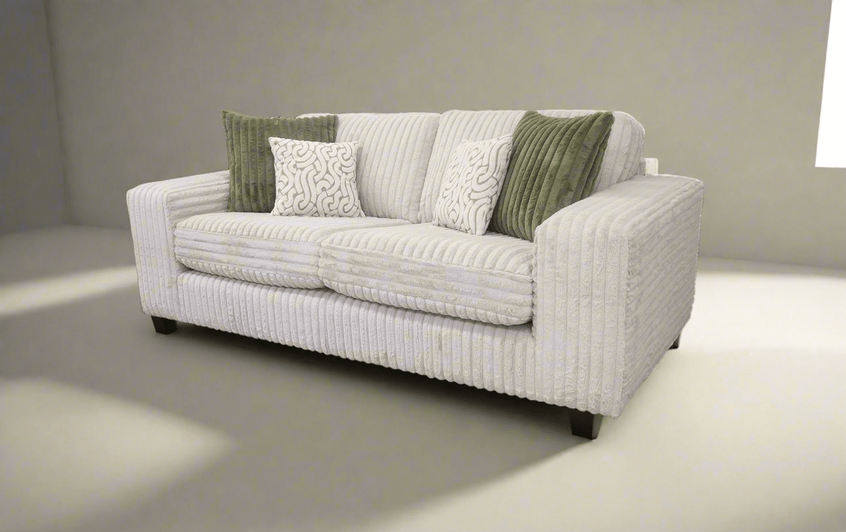 Lebus 2 Seater Sofa Silver / Oak Layton 2 Seater Sofa