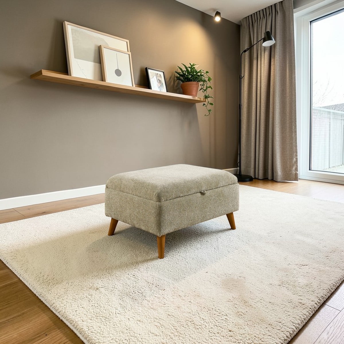 Lebus Storage Footstool Lebus Ashford Storage Footstool