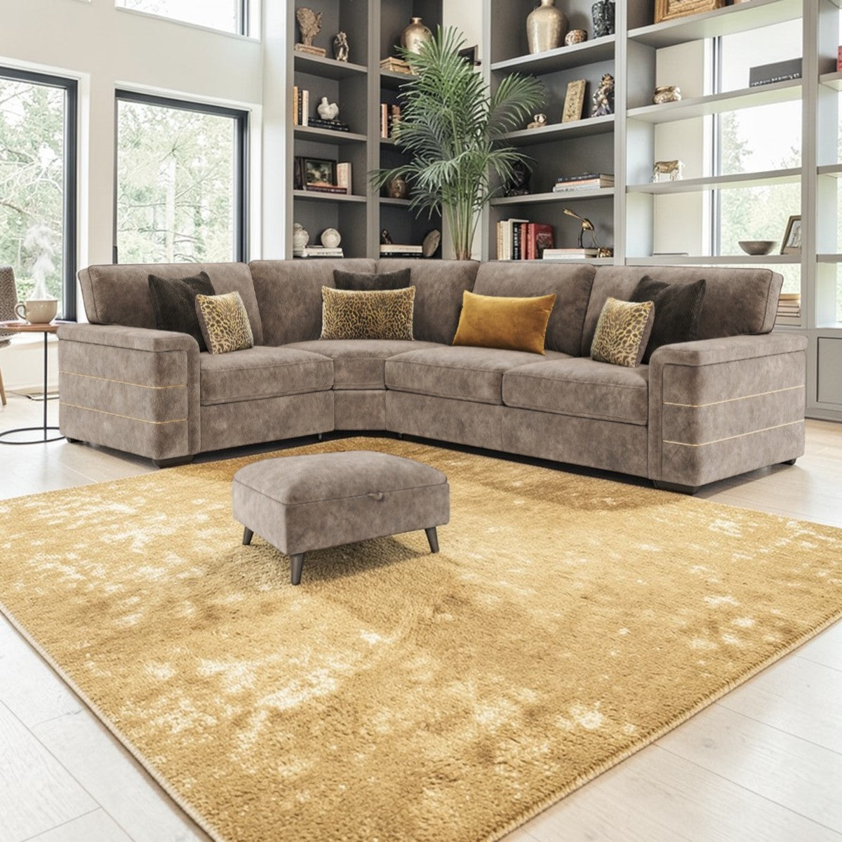 Lebus Corner Sofa Lebus Finesse Small Corner Sofa 1-C-2