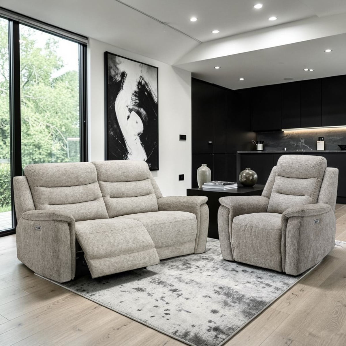 Lebus 3 Seater Sofa Lebus New York 3 Seater Electric Recliner Sofa