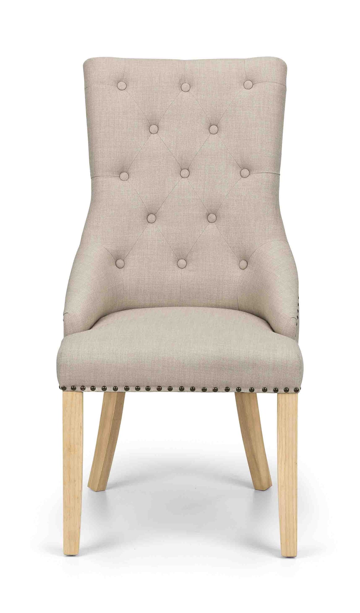 Julian Bowen Dining Chairs Loire Button Back Chairs - Sold in pairs