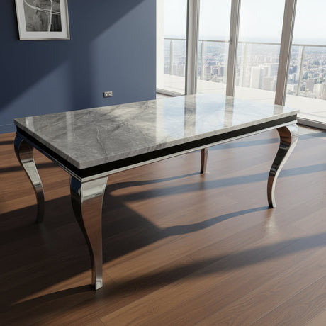 AWST Dining Table Louis 1.2m Marble Dining Table