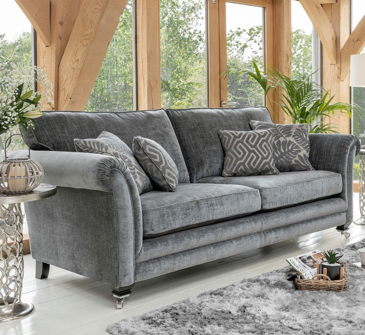 Alstons Sofa DefaultTitle Lowry 4 Seater Sofa Standard Back 2977 C