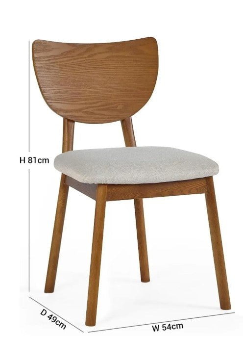 Julian Bowen Dining Chairs Lowry Dining Chairs - Sold in pairs