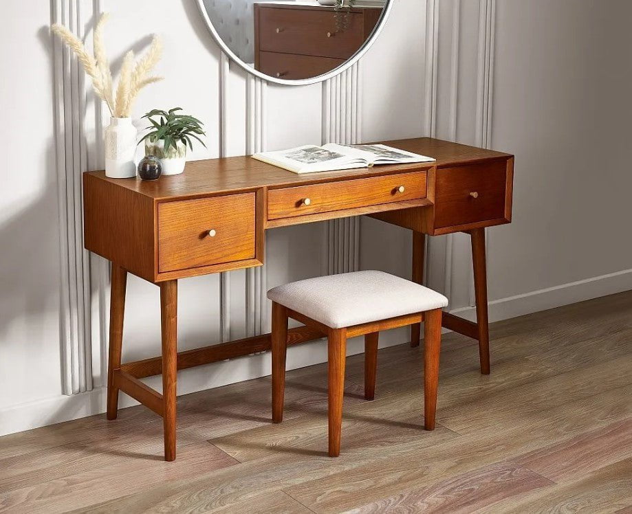 Julian Bowen Dressing Tables Lowry Dressing Table And Stool Set