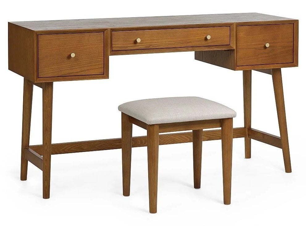 Julian Bowen Dressing Tables Lowry Dressing Table And Stool Set