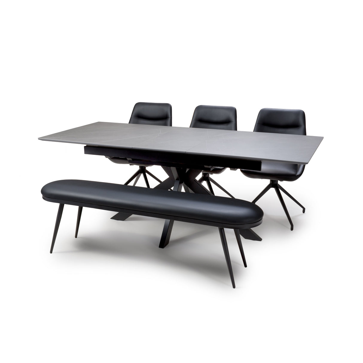 Furniture Link Dining Table Extending Lunar Extending Table 1400mm – 1800mm