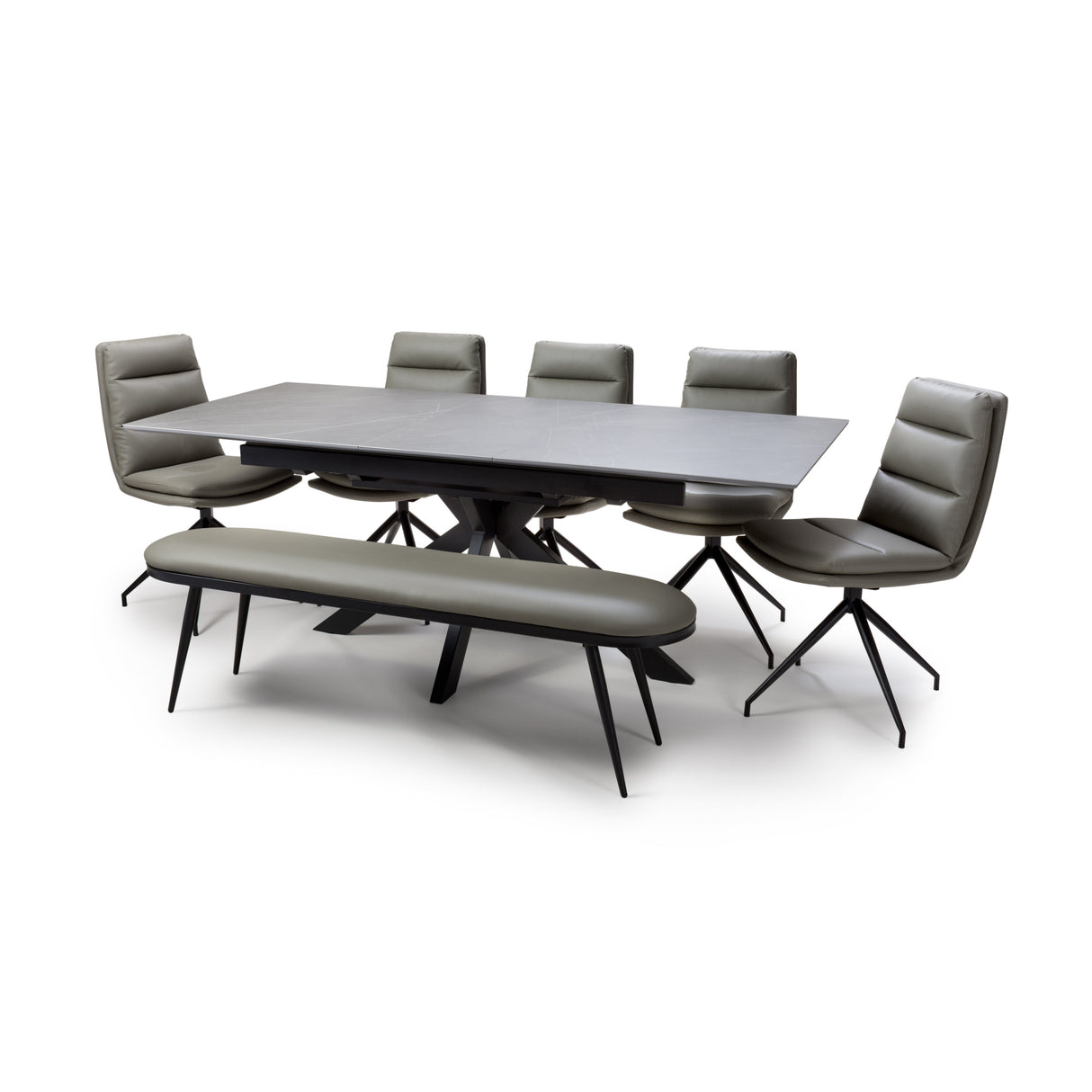 Furniture Link Dining Table Extending Lunar Extending Table 1600mm – 2000mm