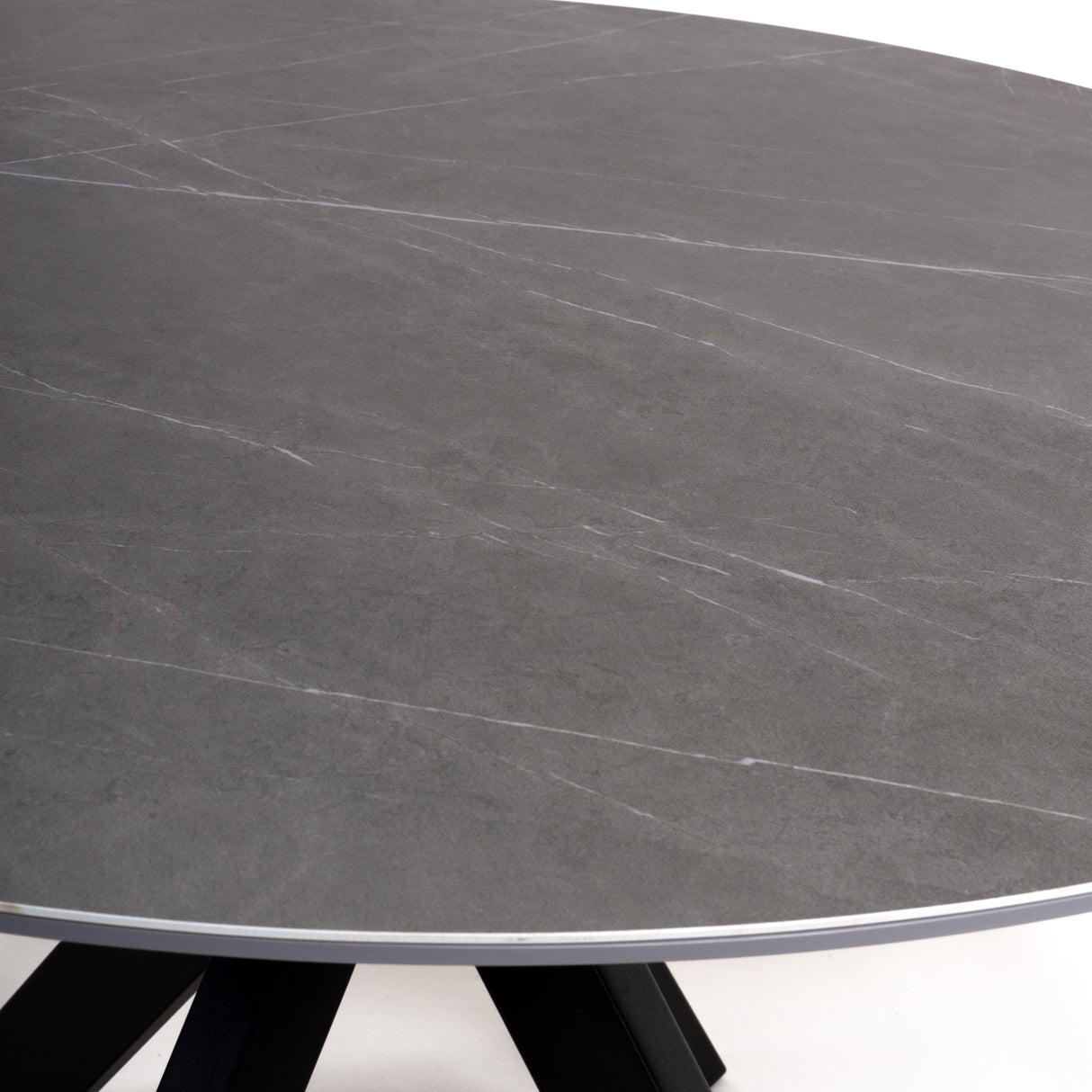 Furniture Link Dining Table Extending Lunar Round Table 1200mm