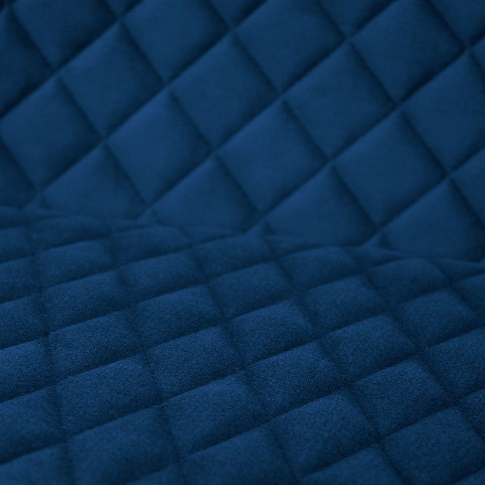 Julian Bowen Benches Luxe High Back Bench - Blue