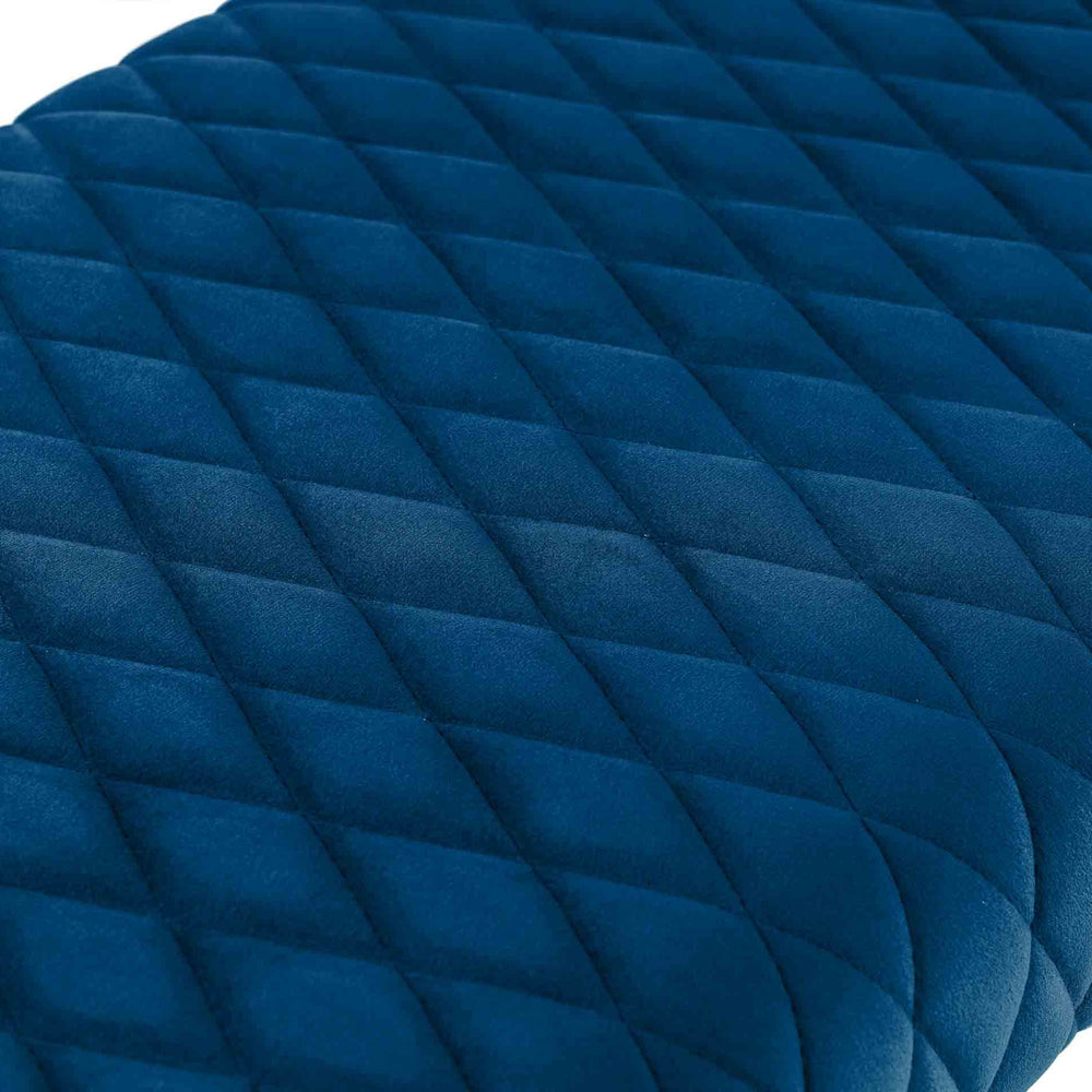 Julian Bowen Benches Luxe Low Bench - Blue