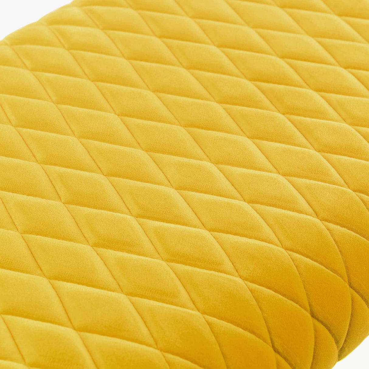 Julian Bowen Benches Luxe Low Bench - Mustard