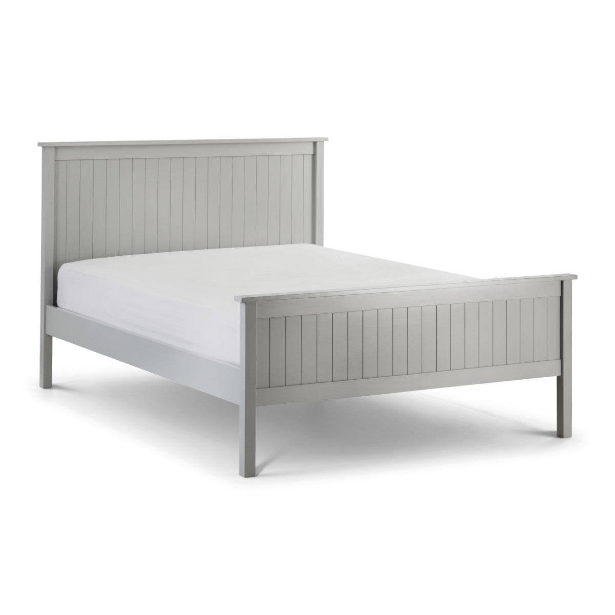 Julian Bowen Bed Maine 135cm Double Bed - Dove Grey