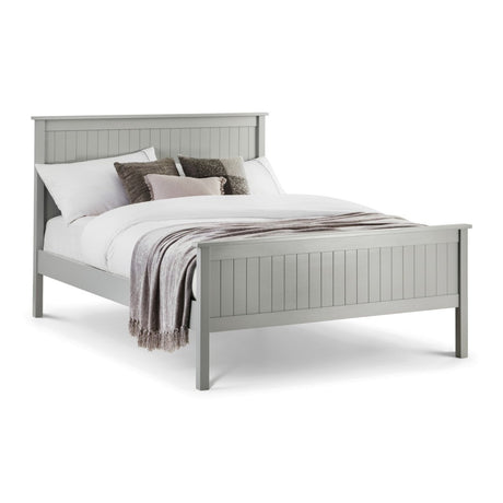 Julian Bowen Bed Maine 135cm Double Bed - Dove Grey