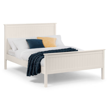 Julian Bowen Bed Maine 135cm Double Bed - Surf White