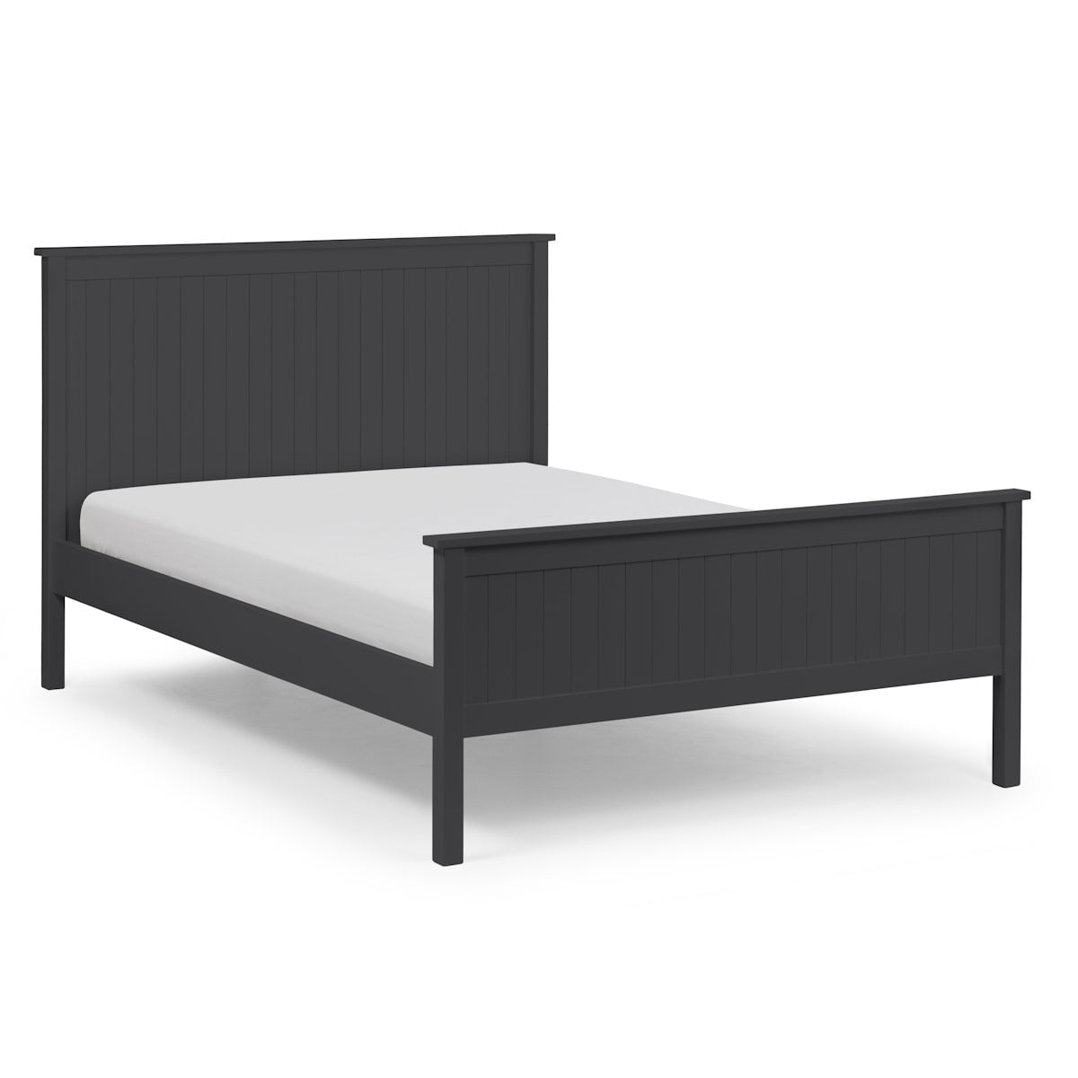 Julian Bowen Bed Maine 150cm King Bed - Anthracite