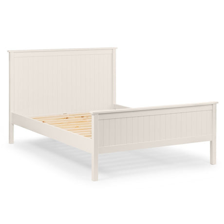 Julian Bowen Bed Maine 150cm King Bed - Surf White