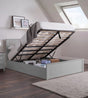Julian Bowen Bed Maine Ottoman Storage 135cm Double Bed - Dove Grey