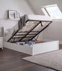 Julian Bowen Bed Maine Ottoman Storage 135cm Double Bed - Surf White