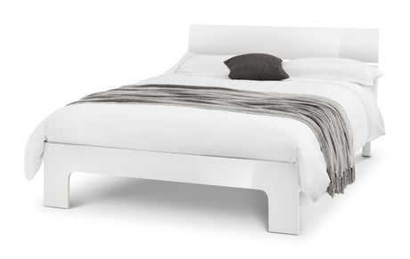 Julian Bowen Bed Manhattan 135cm Double Bed - White