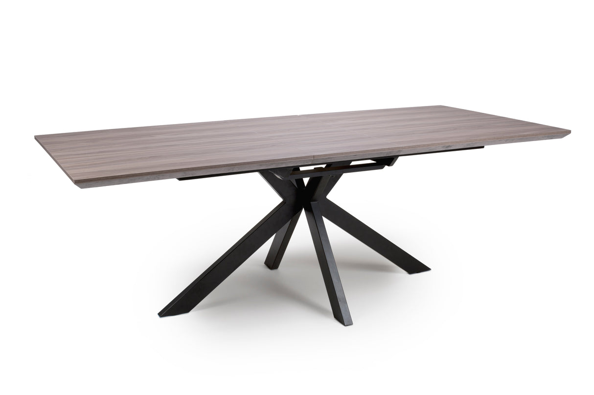 Furniture Link Dining Table Extending Grey Manhattan 1800mm Extending Dining Table