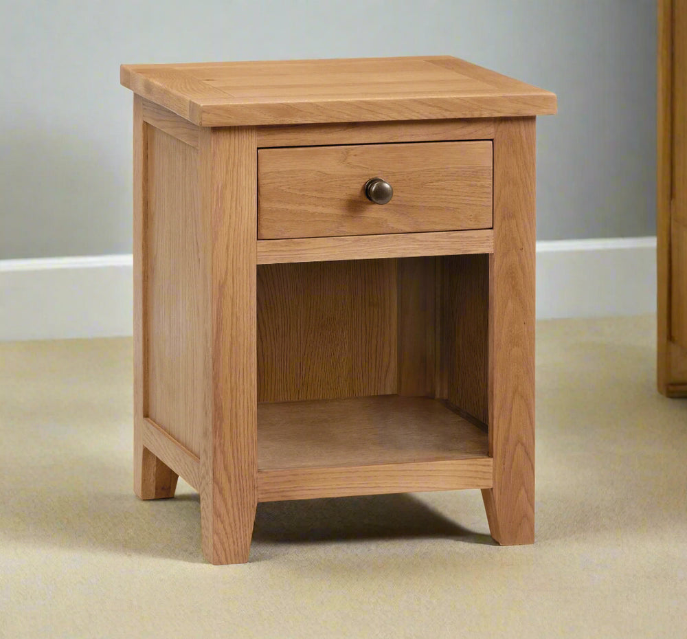 Julian Bowen Bedside Marlborough 1 Drawer Bedside