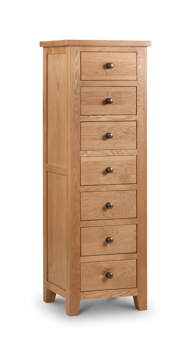 Julian Bowen Chests Marlborough 7 Drawer Chest