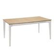 Vida Living Dining Table Marlow 160cm-200cm Taupe Extending Dining Table