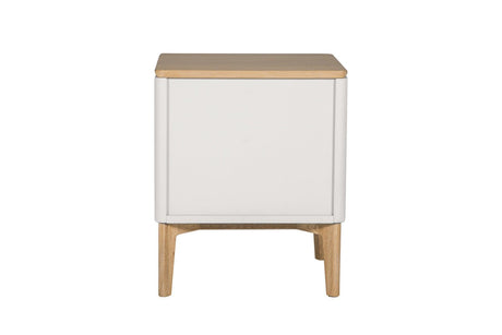 Vida Living Bedside Table Marlow Taupe Bedside Table