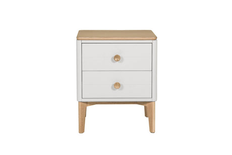 Vida Living Bedside Table Marlow Taupe Bedside Table
