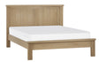 Julian Bowen Bed Memphis Limed Oak 150cm King Size Bed