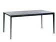 Julian Bowen Dining Tables Miami Rectangular Stone Top Dining Table - Slate Grey
