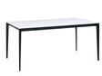 Julian Bowen Dining Tables Miami Rectangular Stone Top Dining Table - White Marble