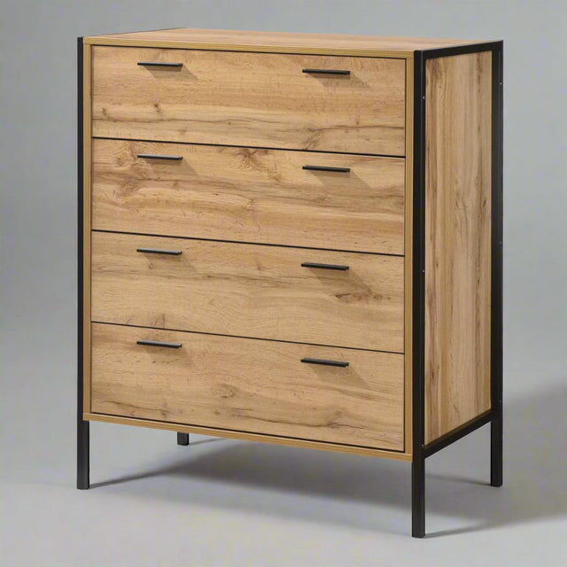 Heartlands Furniture Chest of Drawers Michigan 4 Drawer Chest