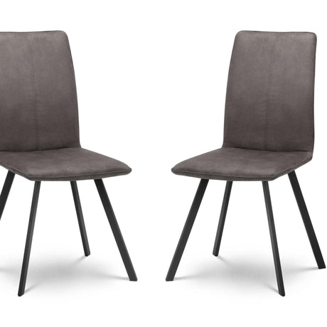 Julian Bowen Dining Chairs Monroe Dining Chairs - Sold in pairs