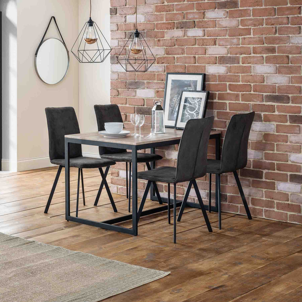 Julian Bowen Dining Chairs Monroe Dining Chairs - Sold in pairs