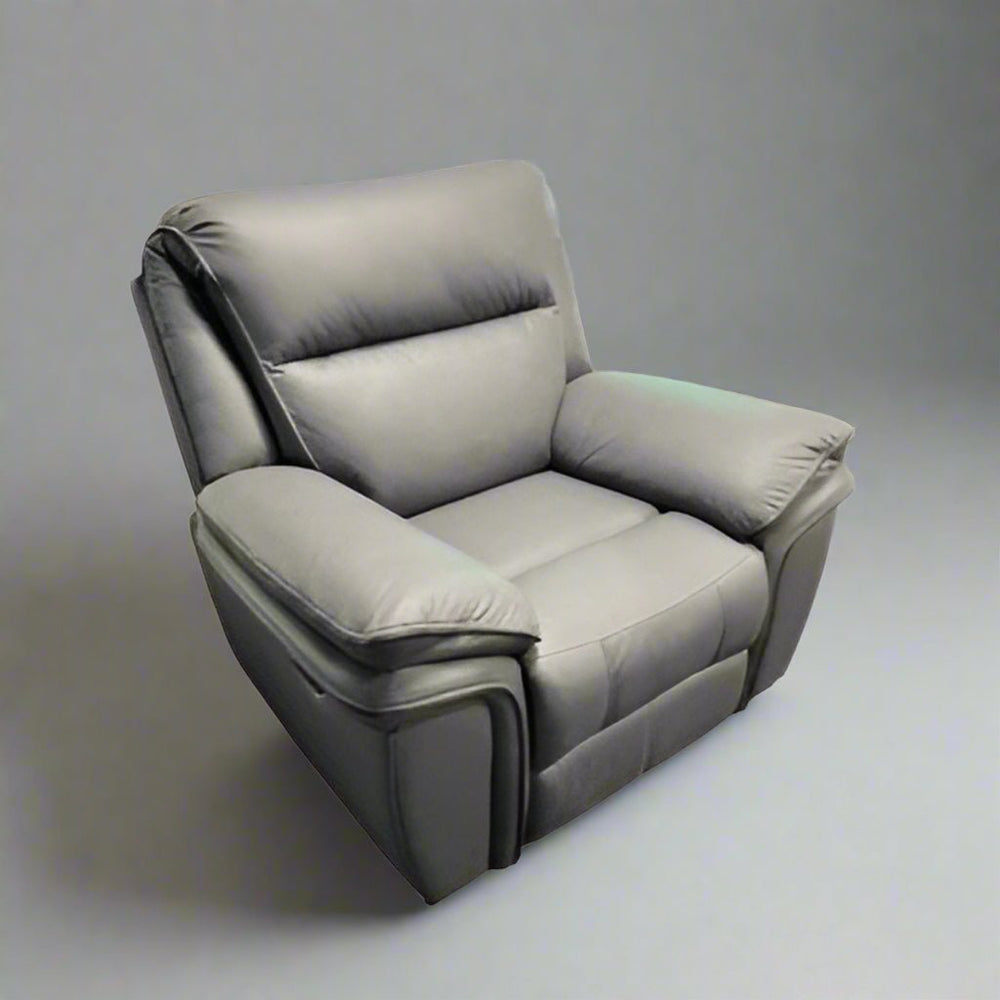 AWST Armchair Grey Montana Manual Reclining Armchair