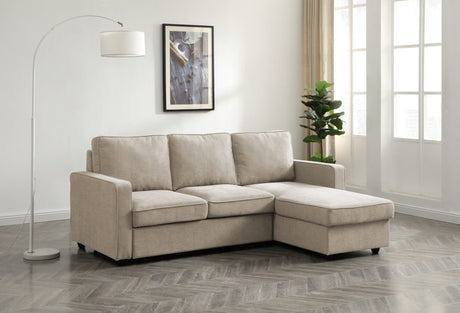 Kyoto Sofa Typhon Natural Textured Weave Myles Corner Sofa Bed