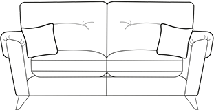 Alstons Sofa Nevada 2 Seater Sofa