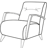 Alstons Sofa Nevada Accent Chair