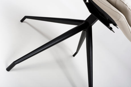 Furniture Link Dining Chair Nobo Taupe Swivel Dining Chair (Sold in Pairs)