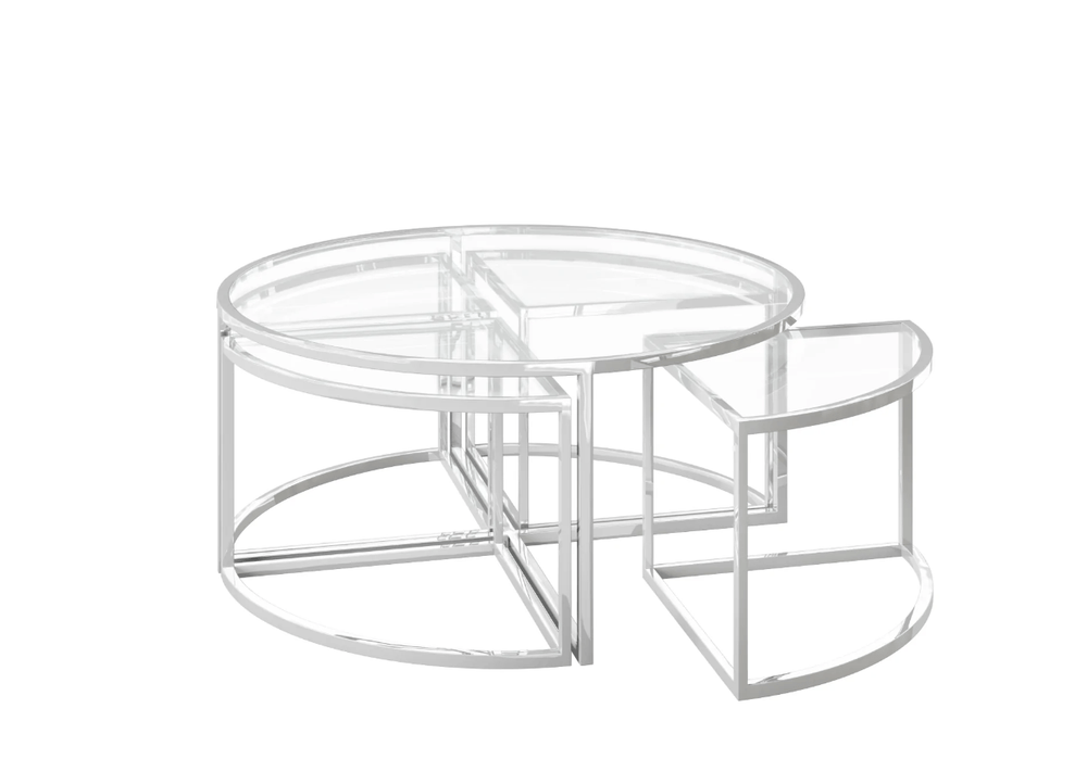 Torelli Coffee Table Set DefaultTitle Omari Glass Grande Coffee Table Set