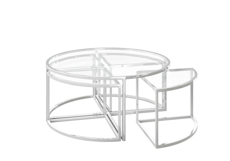 Torelli Coffee Table Set DefaultTitle Omari Glass Grande Coffee Table Set