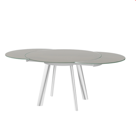 Torelli Dining Table Omega Swivel Extending Dining Table 102 to 166cm